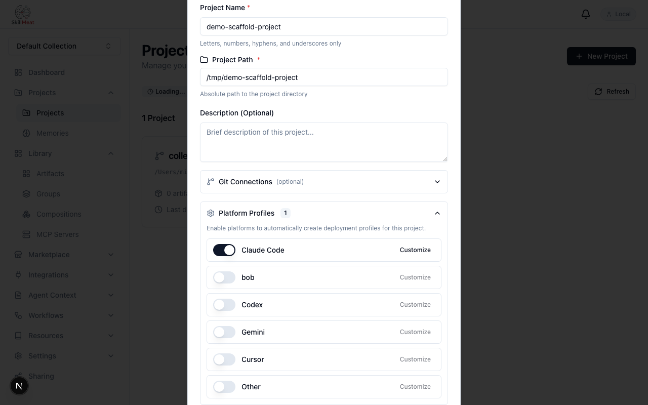 Tweak selection